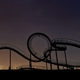 Night photography in Duisburg